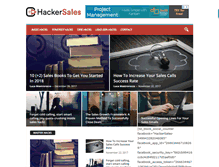 Tablet Screenshot of hackersales.com